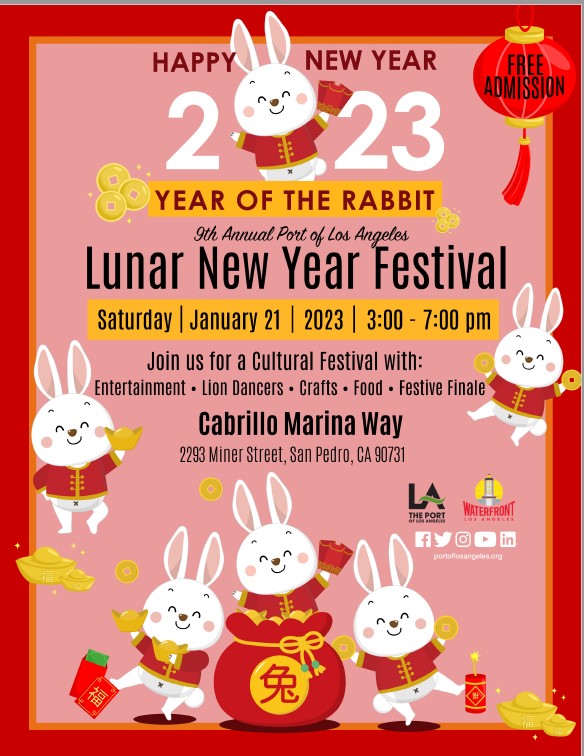9th Annual Port of Los Angeles Lunar New Year Festival - Department of  Cultural Affairs